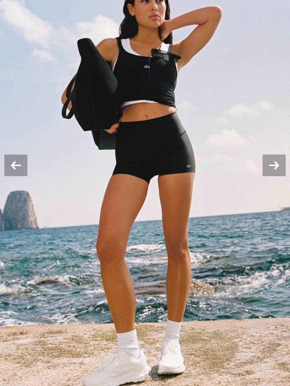 Alo 3" High-Waist Airlift Short, Medium